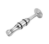 ARTSEWPLY Sturdy Brass Mouthpiece Strength Trainer for Beginners with Practical Anti-rust Features, Elegant Silver Embouchure Exerciser for Saxophone, Trumpet, Trombone Practice
