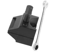ARTSEWPLY Suspension Strut Split Hub Spreader Tool with Wrench Steel Construction Durable Steering Expander for Precise Vehicle Suspension Support and Hub Separation