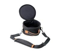 ARTSEWPLY Thickened Steel Tongue Drum Storage Bag with Storage Pocket for Drumsticks Carry Pouch for Percussion Instruments Comfortable Handheld Webbing for Easy Transport