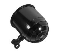 ARTSEWPLY Tow Bar Ball Protection Cap in Glossy Black Trailer Hitch Cover with Easy-grip Knob Rv Trailer Accessory for Dirt and Abrasion Resistance Versatile Caravan Equipment for Extended