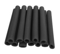 ARTSEWPLY Trampoline Side Cover 12pcs Black Foam Tube Protective Pole Cover for Trampoline Poles Anti-collision Foam for Children