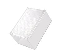 ARTSEWPLY Transparent Leakproof Reptile Cage Multi Function Snake Breeding Accessory with Ventilation for Frogs Spiders Geckos Small Turtles and Corn Snakes