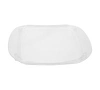 ARTSEWPLY Transparent Tip Tray Rectangular Coin and Bill Holder for Restaurants Cafes Bars Hard Plastic Scratchproof Change Organizer with Multifunctional Coin and Cash Sorting Plate