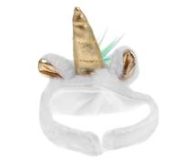 ARTSEWPLY Unicorn Plush Lizard Hat Warm Small Pet Decorative Animal Hat for Reptile Party Costume Random Color