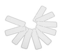 ARTSEWPLY UV Intensity Testing Cards for Accurate Measurement of UV Rays and Effectiveness of Skin Care Products 10pcs White Pvc Material for Outdoor Use
