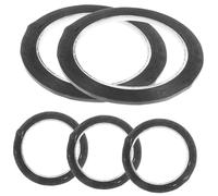 ARTSEWPLY Violin Finger Position Labels Tape 3mm Wide Black 5pcs - Fiddle Phoneme Note Sticker Violin Supplies for Fingerboard Scale Practice