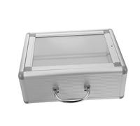 ARTSEWPLY Wall Mounted Medicine Storage Box Metal Alloy Cabinet for Banks Offices and Bathrooms Space Saving Emergency Medication Organizer with Sturdy Acrylic Build Easy Installation and