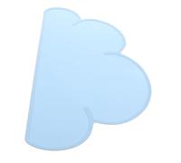 ARTSEWPLY Water-resistant Silicone Pet Feeding Mat Non-slip Cat Bowl Pad Heat Insulation Anti-scald Dog Food Floor Cushion Easy Clean Blue