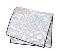 ARTSEWPLY Waterproof Freezer Top Cover Insulated Refrigerator Blanket with Universal Fit Dustproof Design Silver Polyester Cotton Material for Indoor and Outdoor Protection