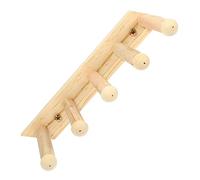ARTSEWPLY Wear Resistant Natural Cat Climbing Board with Steps Wall Mounted Cat Platform Small Animals Play and Rest Stable Non Slip Furniture