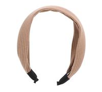 ARTSEWPLY Wide Non-slip Knitted Hairband with Teeth for Women Lightweight Headband for Daily Wear and Parties Elegant Female Head Decor Gift for Friends