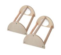 ARTSEWPLY Wooden Chicken Perch for Coop Lightweight Roosting Bars for Hens and Chicks Portable Indoor Outdoor Chicken Stand for Brooder Promotes Healthy Growth and Active Play Poultry