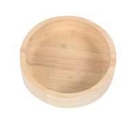 ARTSEWPLY Wooden Hamster Food Bowl Small Pet Food Holder Stable Feeding Dish for Hamsters Gerbils Rats Compact Oak Wood for Rabbit Chinchilla Squirrels
