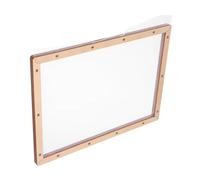 ARTSEWPLY Wooden Paper Craft Mold with Mesh Screen Deckle Mold for DIY Papermaking Frame for Handmade Paper Dried Flower Art Easy to Clean and Reuse