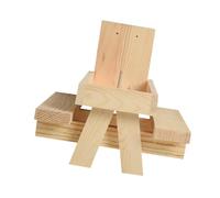 ARTSEWPLY Wooden Squirrel Feeder Table with Corn Cob Holder Outdoor Pet Feeding Station for Backyard Wildlife Easy to Dispenser for Nuts Fruits and Parrots