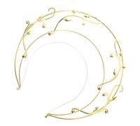 ARTSEWPLY Zinc Alloy Headpiece Crown for Women Elegant Goddess Tiara Headband Accessory for Mythical Fantasy Parties Halloween Costume Coronation