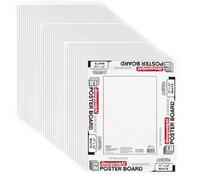 ArtSkills 11” x 14” Poster Board, Heavyweight White Poster Boards for Vision Boards, School Projects, Presentations, Arts and Crafts, 72-Pack