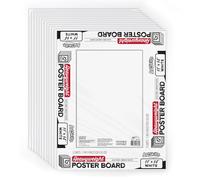 ArtSkills 11” x 14” Poster Board, Heavyweight White Poster Boards for Vision Boards, School Projects, Presentations, Arts and Crafts, 12-Pack
