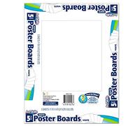 ArtSkills 11" x 14" Poster Boards, School Project Supplies, White