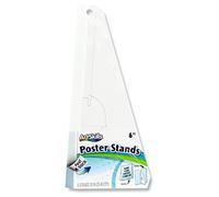 ArtSkills PA-1262 10" Easel Back Peel and Stick Poster & Project Stands, 6 Count, 6 Pack- 10 Inch