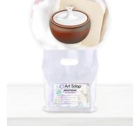 ArtSoap MilkySoap - Artisan Soap Base with Goat's Milk 1 kg Transparent, Easy, Safe and Versatile Soap Making Bases, Melt and Pour Soap Base