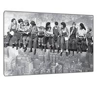 ARTSPRINTS 1900s Construction Women Workers TAKE A Break Print ON Framed Canvas Wall Art Home Decoration 30 x 20 inch -18mm Depth