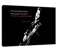 ARTSPRINTS ELVIS PRESLEY ALL I EVER WANTED PHOTO PRINT ON FRAMED CANVAS WALL ART Decor