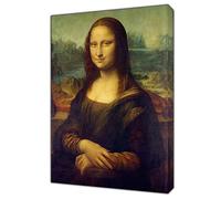 ARTSPRINTS MONA LISA PAINT BY LEAONARDO DAVINCI PRINT ON FRAMED CANVAS PICTURE WALL ART 20 x 12 inch -38mm depth
