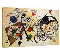 ARTSPRINTS WASSILY KANDINSKY TRANSVERSE WALL ART ON CANVAS PHOTOS PICTURES 40 x 30 inch-18mm depth