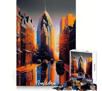 Artsy Amsterdam 1000 Piece Teenager Puzzles Unwind Game Creative Fun Playful Challenge Xmas Present (38x52cm)