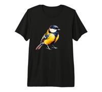 Artsy Bird Great Tit Premium T-Shirt
