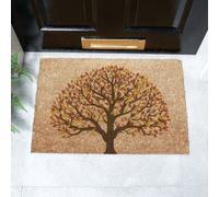Artsy Doormats Autumnal Tree Of Life Coir Doormat (60 X 40Cm)