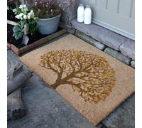 Artsy Doormats Autumnal Tree Of Life Coir Doormat (90 X 60Cm)