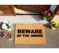 Artsy Doormats Beware Of The Owner Doormat - Regular 60X40Cm