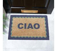 Artsy Doormats Blue Ciao Coir Doormat (60 X 40Cm)