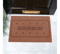 Artsy Doormats Brown Bourbon Biscuit Coir Doormat (60 X 40Cm)