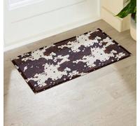 Artsy Doormats Brown Cow Print Indoor Outdoor Mat