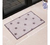 Artsy Doormats Brown Stars Indoor Washable Doormat
