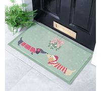 Artsy Doormats Christmas Sausage Dogs Indoor Outdoor Doormat