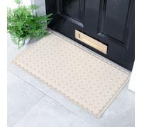 Artsy Doormats Circles Neutral Indoor Outdoor Doormat (70 X 40Cm)