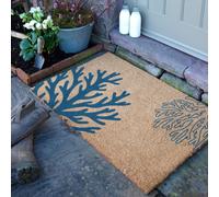 Artsy Doormats Coral Coir Doormat (90 X 60Cm)