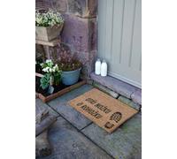 Artsy Doormats Czech Wipe Your Feet/boots Doormat