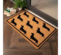 Artsy Doormats Dachshund Country Size Coir Doormat