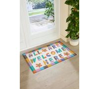 Artsy Doormats Elizabeth Olwen All Are Welcome Here Indoor/outdoor Doormat (90X60Cm)