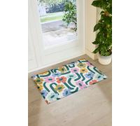Artsy Doormats Elizabeth Olwen Chunky Floral Indoor/outdoor Doormat (90X60Cm)