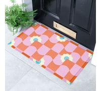 Artsy Doormats Elizabeth Olwen Floral Wave Pattern Indoor/outdoor Doormat (70X40Cm)