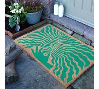 Artsy Doormats Elizabeth Olwen Hand Leaf Coir Doormat (90X60Cm)