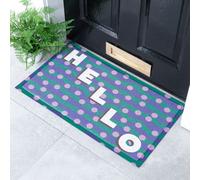 Artsy Doormats Elizabeth Olwen Hello Dots Indoor/outdoor Doormat (70X40Cm)