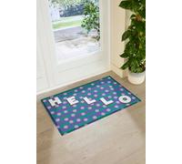Artsy Doormats Elizabeth Olwen Hello Dots Indoor/outdoor Doormat (90X60Cm)