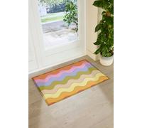 Artsy Doormats Elizabeth Olwen Wavey Lines Indoor/outdoor Doormat (90X60Cm)